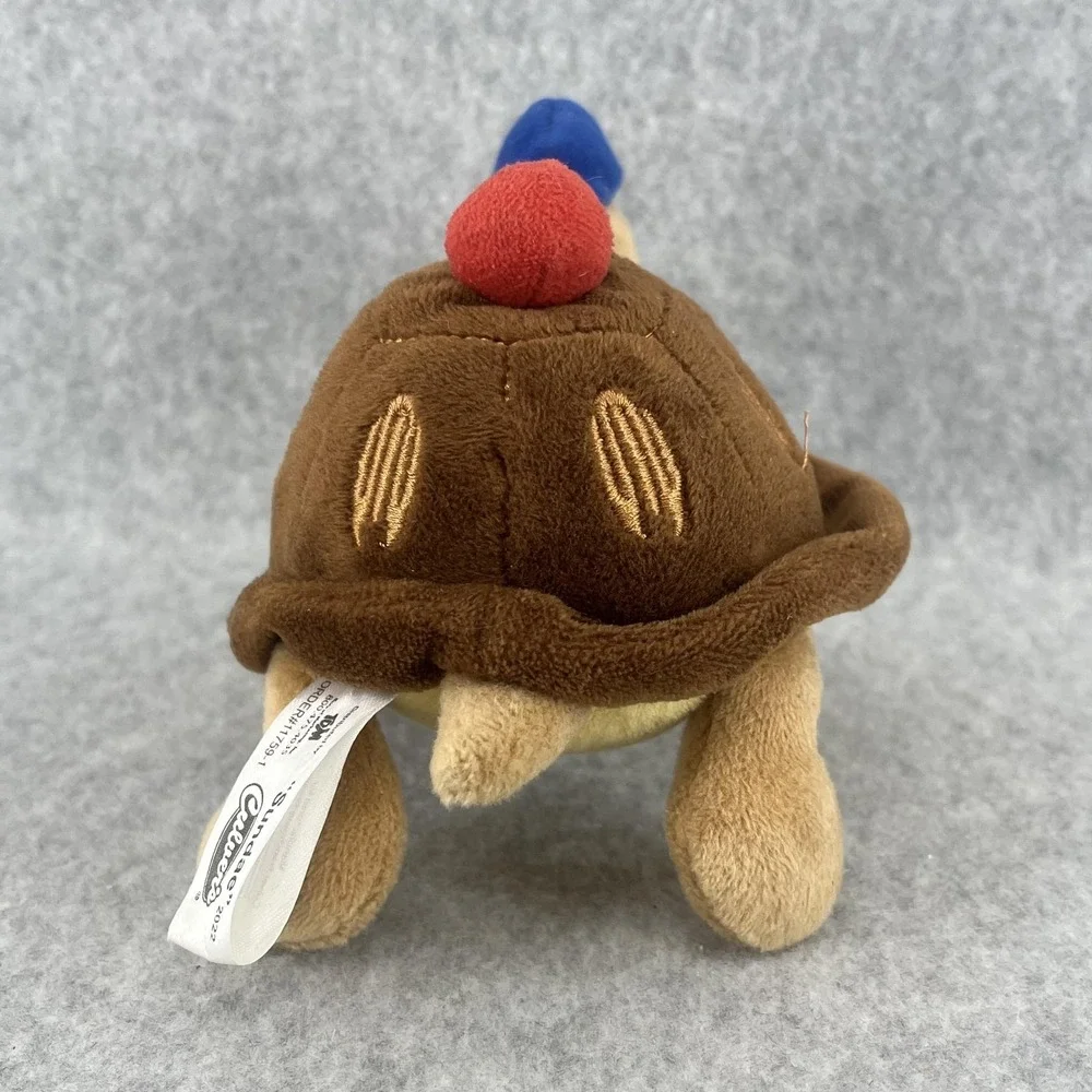 Culvers Sundae Turtle Restaurant Promo Plush Brown Shell‎ Hat 2022 Small Toy